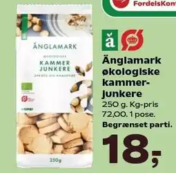 Kvickly Änglamark økologiske kam tilbud