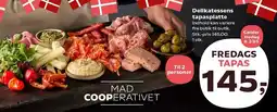 Kvickly Delikatessens tapasplatte tilbud