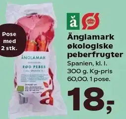 Kvickly Änglamark økologiske peber tilbud