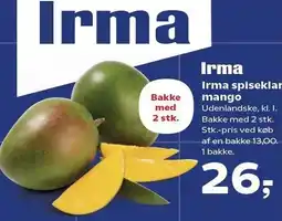 Kvickly Irma spiseklar mango tilbud