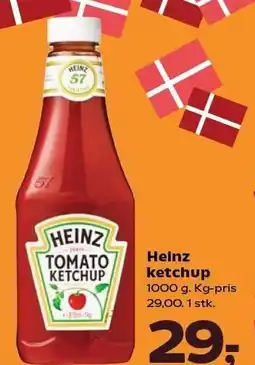 Kvickly Heinz ketchup tilbud