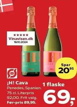 Kvickly H! Cava tilbud