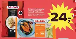 Kvickly Daloon forårsruller eller spring rolls tilbud
