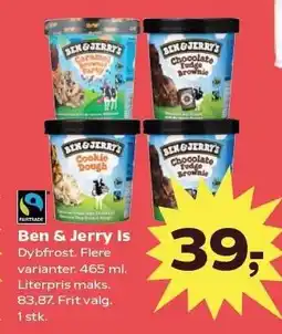 Kvickly Ben & Jerry is tilbud