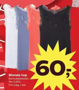 Kvickly Blonde top tilbud
