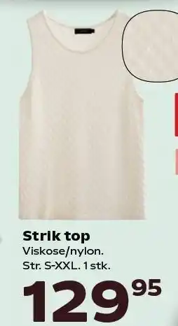 Kvickly Strik top tilbud