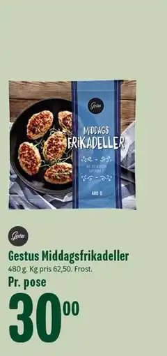 Min Købmand Gestus Middagsfrikadeller tilbud