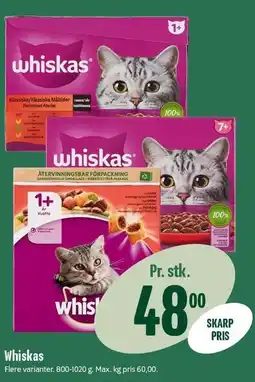 Min Købmand Whiskas tilbud