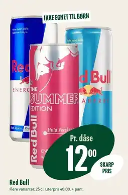 Min Købmand Red Bull tilbud