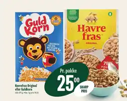 Min Købmand Havrefras Original eller Guldkorn tilbud