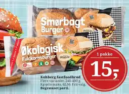 Dagli'Brugsen Kohberg fastfoodbrød tilbud