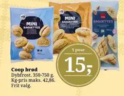Dagli'Brugsen Coop brød tilbud