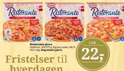 Dagli'Brugsen DR. OETKER Ristorante pizza tilbud