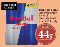 Dagli'Brugsen Red Bull 4-pak tilbud