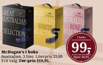 Dagli'Brugsen McHogan's i boks tilbud