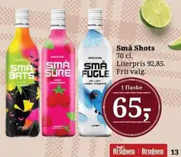 Dagli'Brugsen Små Shots tilbud
