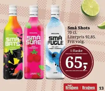 Dagli'Brugsen Små Shots tilbud