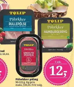 Dagli'Brugsen TULIP Pålækker pålæg tilbud