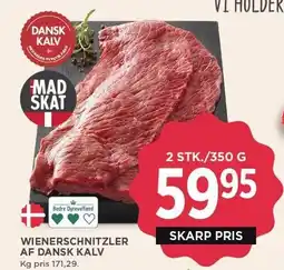 MENY WIENERSCHNITZLER AF DANSK KALV tilbud