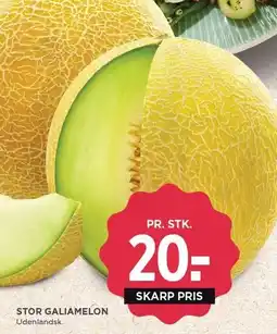 MENY STOR GALIAMELON tilbud