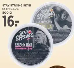 MENY STAY STRONG SKYR tilbud