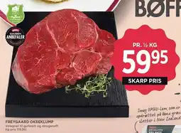 MENY FREYGAARD OKSEKLUMP tilbud