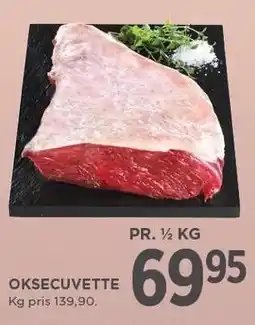 MENY OKSECUVETTE tilbud