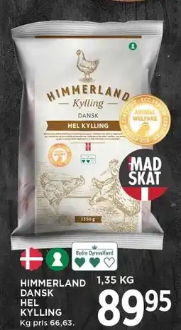 MENY HIMMERLAND DANSK HEL KYLLING tilbud