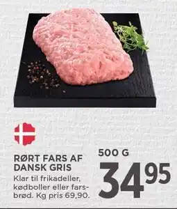 MENY RØRT FARS AF DANSK GRIS tilbud