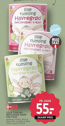 MENY LILLE TUMLING ØKOLOGISK GRØD FRA FEJØ tilbud