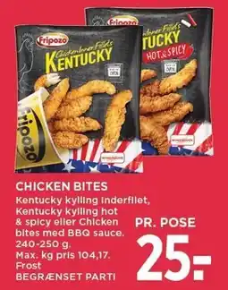 MENY CHICKEN BITES tilbud