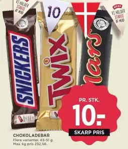MENY CHOKOLADEBAR tilbud