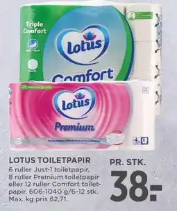 MENY LOTUS TOILETPAPIR tilbud
