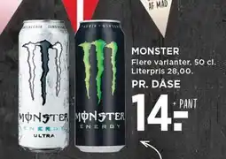 MENY MONSTER tilbud