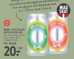 MENY BRØL UPCYCLED ØKOLOGISK ØL tilbud