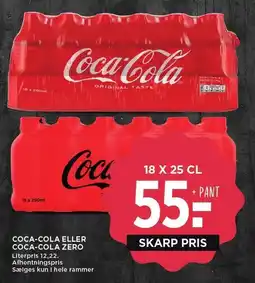MENY COCA-COLA ELLER COCA-COLA ZERO tilbud