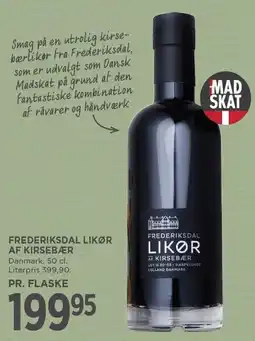 MENY FREDERIKSDAL LIKØR AF KIRSEBÆR tilbud
