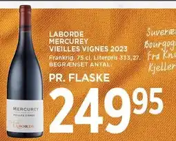 MENY LABORDE MERCUREY VIEILLES VIGNES 2023 tilbud