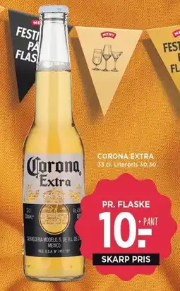 MENY CORONA EXTRA tilbud