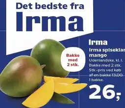 SuperBrugsen Irma spiseklar mango tilbud