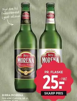 MENY BIRRA MORENA tilbud