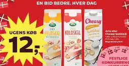 SuperBrugsen Arla eller Cheasy koldskål tilbud