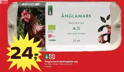 SuperBrugsen Änglamark økologiske æg tilbud