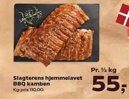 SuperBrugsen Slagterens hjemmelavet BBQ kam tilbud