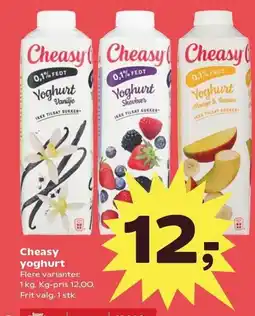 SuperBrugsen Cheasy yoghurt tilbud