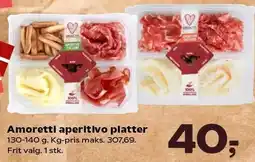 SuperBrugsen Amoretti aperltivo platter tilbud