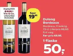 SuperBrugsen Dulong Bordeaux tilbud