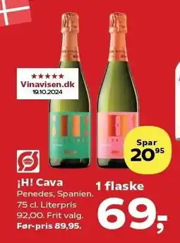 SuperBrugsen H! Cava tilbud