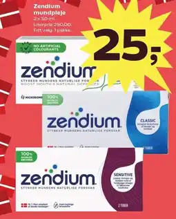 SuperBrugsen Zendium mundpleje tilbud