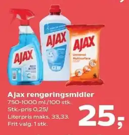 Ajax rengøringsmidler